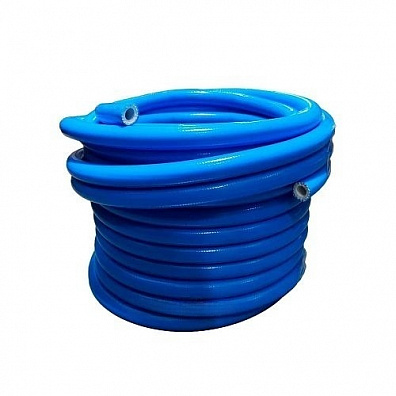 Шланг синий 5-слойный PVC, высокопрочный DN12, 50 бар, 70 °C, AQUAFOOD blufood