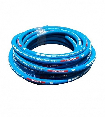 Шланг пищевой синий 1SN12, 250 бар, 150 °C, AQUAJET